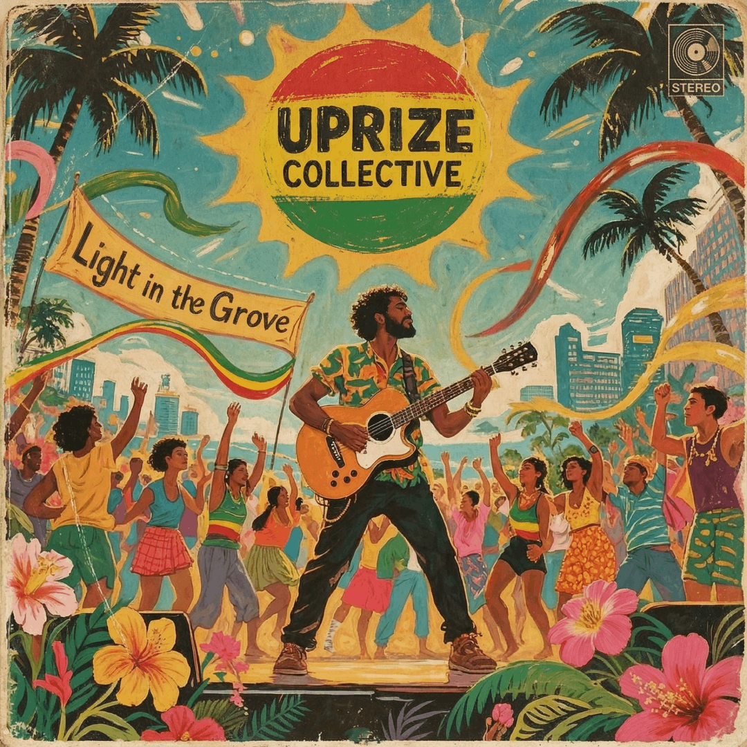 Light in the Groove by Uprize Collective - Album cover art